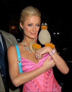 Sexy Paris Hilton Loves Linux Sexy Paris Hilton Loves Linux